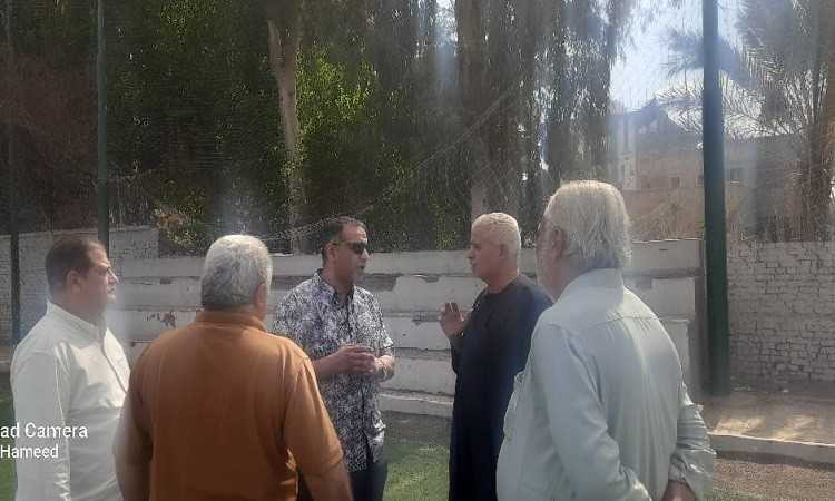 وكيل وزارة الشباب والرياضة بالقليوبية يتفقد مركز شباب مرصفا