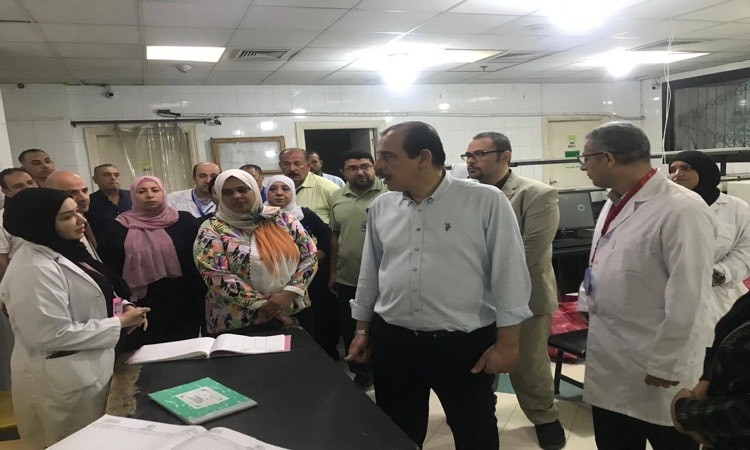 نائب وزير الصحة يتفقد مستشفى الأحرار التعليمي بالشرقية