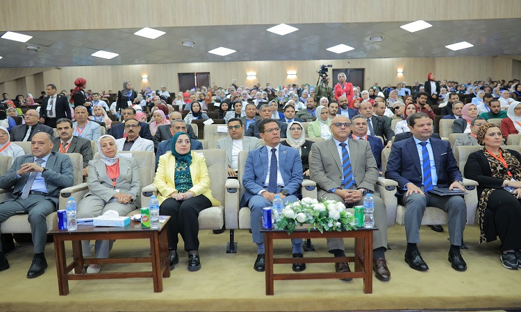 محافظ القليوبية ورئيس جامعة بنها يفتتحان مؤتمر الدراسات العليا للعلوم