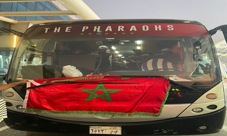 بعثة نهضة بركان تصل القاهرة