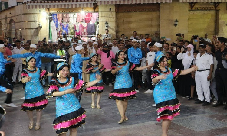 انطلاق مهرجان تعامد الشمس بمحافظة أسوان