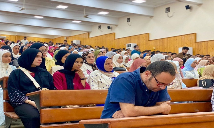 إعلام الفيوم يشارك في احتفالية استقبال الطلاب الجدد بالجامعة التكنولوج