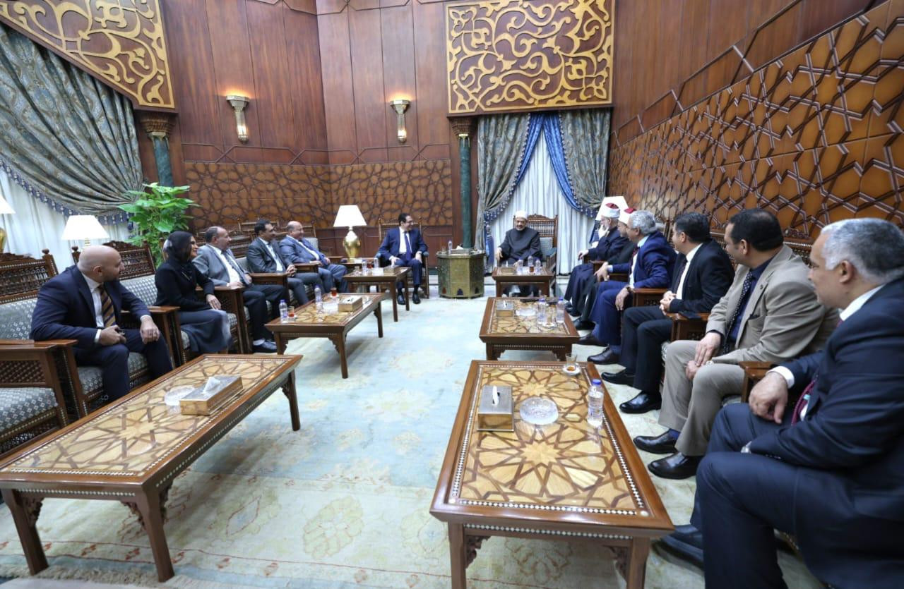 شيخ الأزهر ورئيس جامعة القاهرة