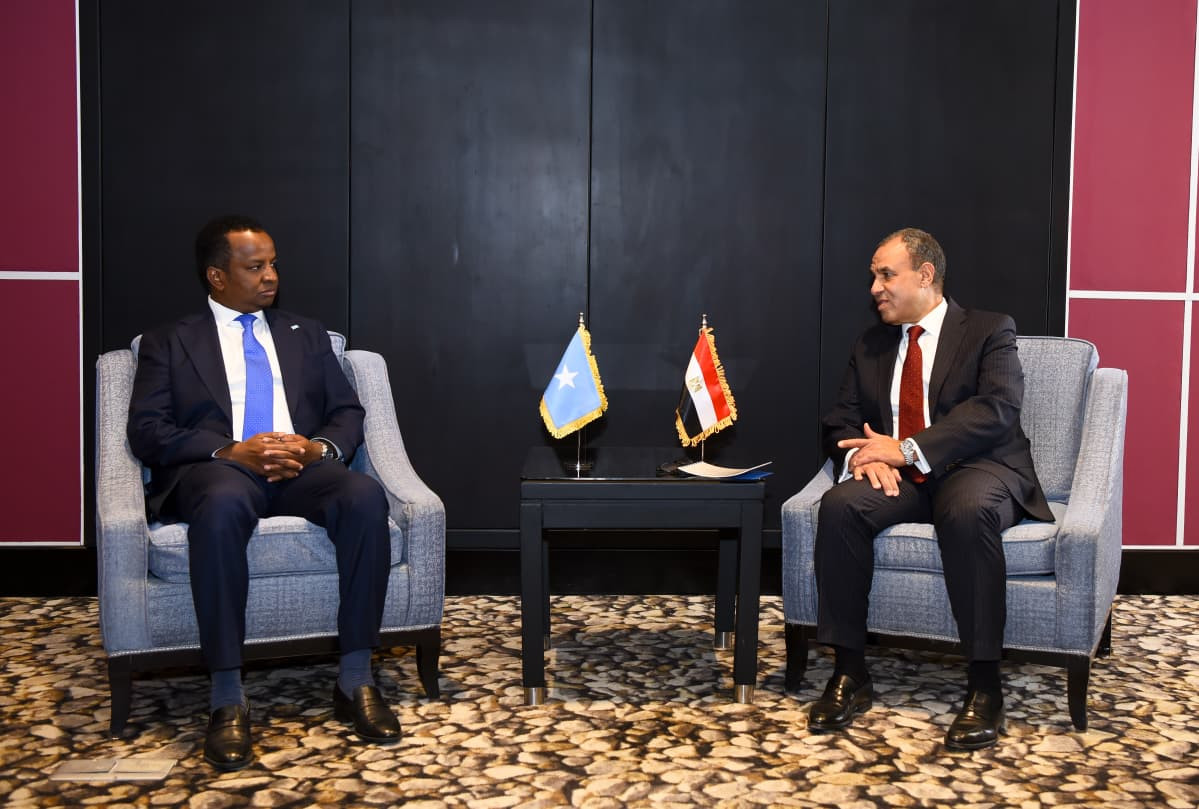 وزير الخارجية ونظيره الصومالي