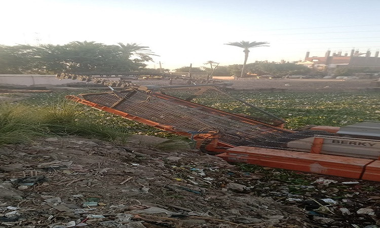 أسيوط: تشغيل المعدة المائية الألمانية لإطلاق منظومة تحويل ورد النيل إل