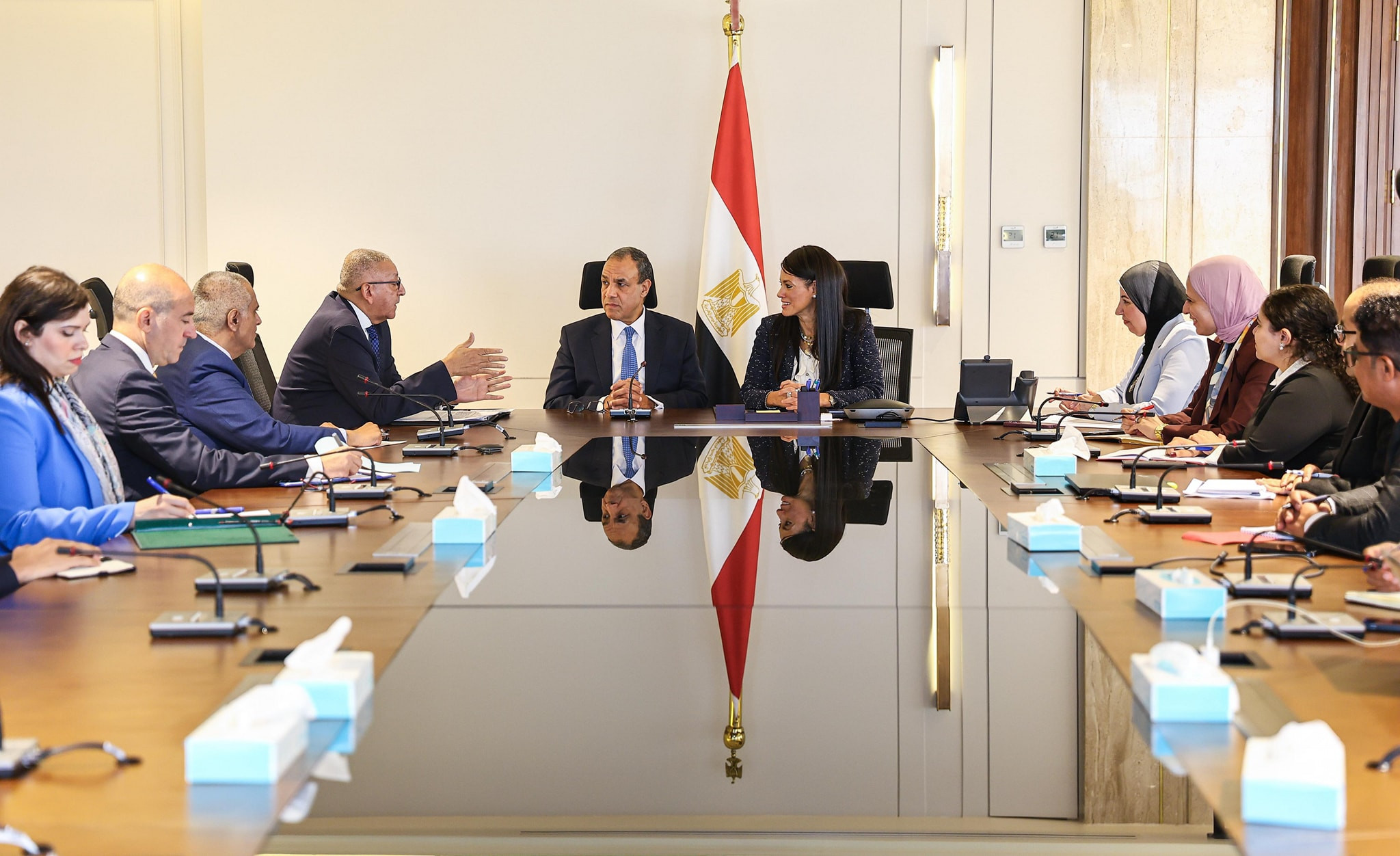 المشاط و مدبولي