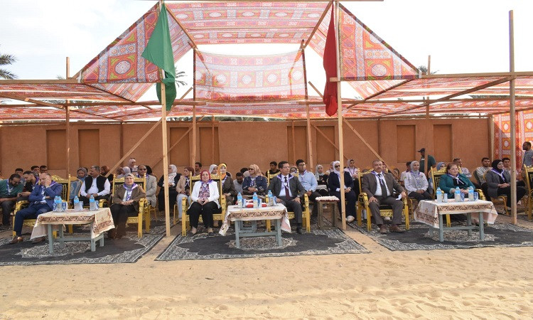 رئيس جامعة بنها يفتتح المهرجان الإرشادي السادس عشر للجوالة
