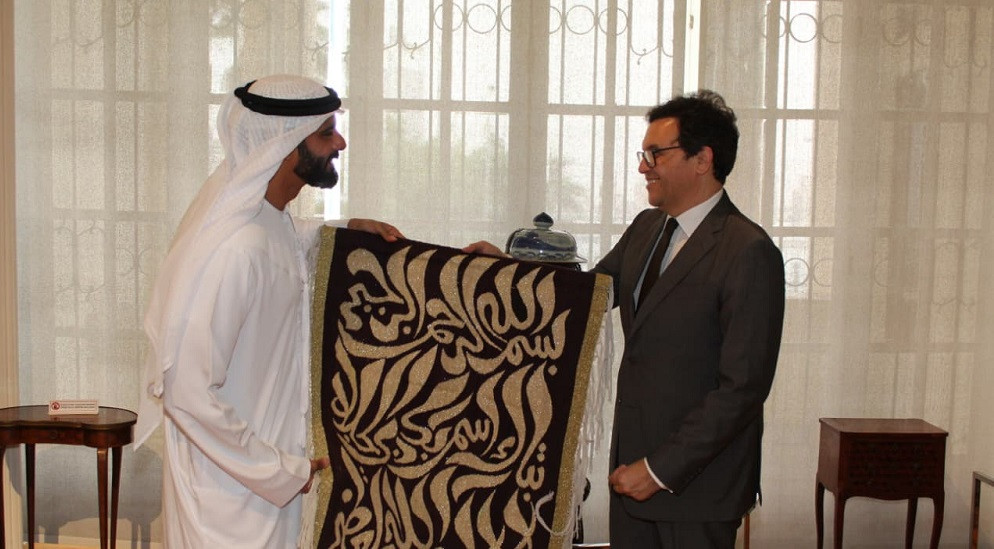 وزير الثقافة المصري ونظيره الإماراتي