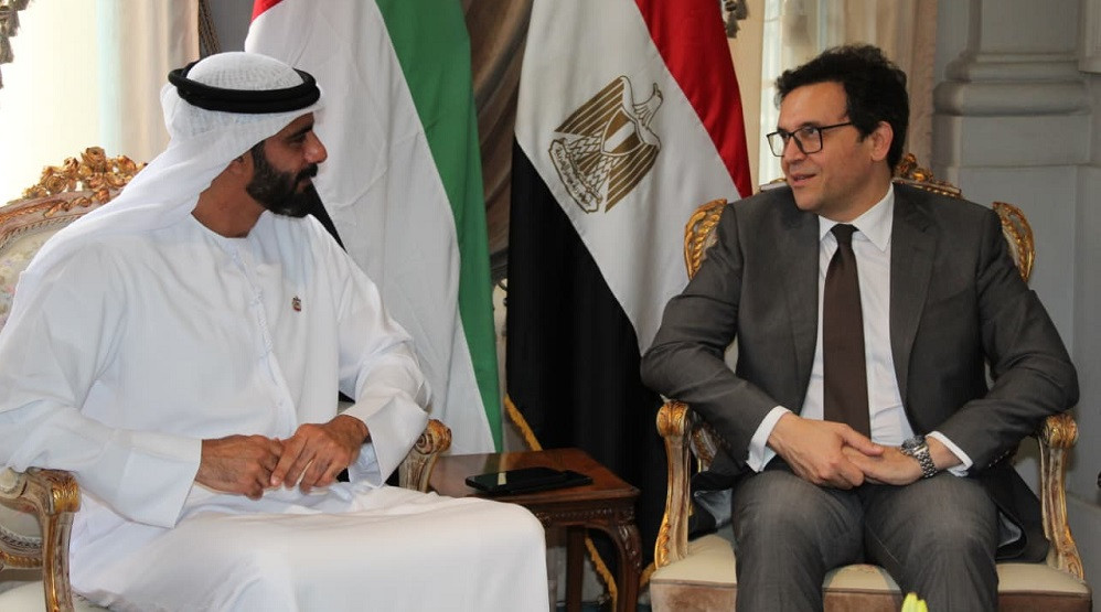 وزير الثقافة المصري ونظيره الإماراتي