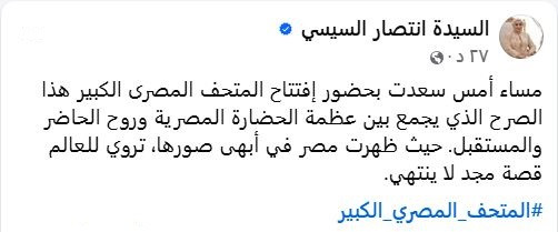 السيدة انتصار السيسي