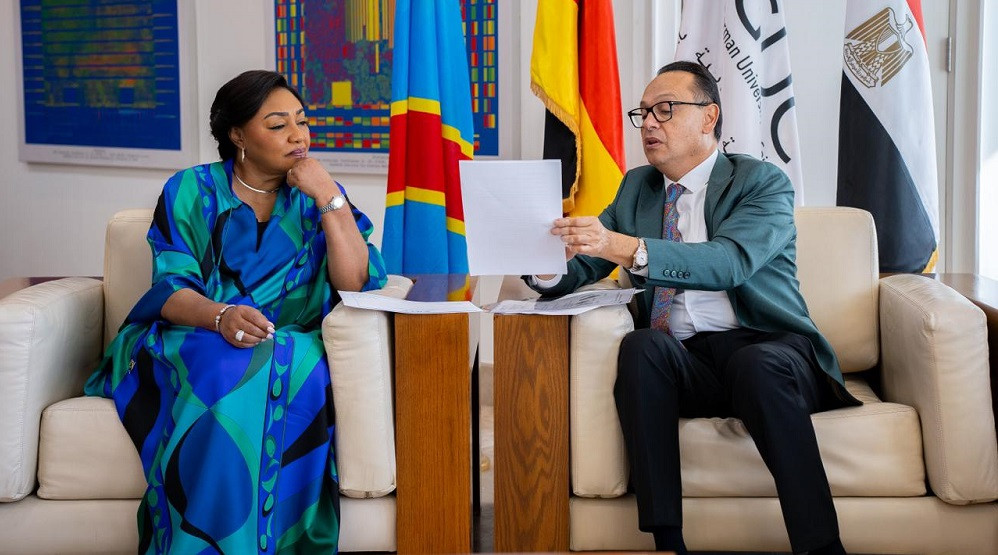 السيدة الأولى لجمهورية الكونغو تزور الجامعة الألمانية