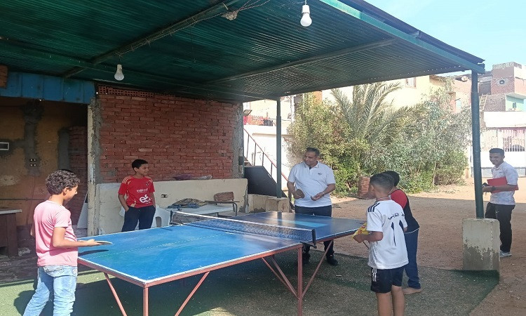 وكيل وزارة الشباب والرياضة بالقليوبية يتفقد عدد من مراكز الشباب