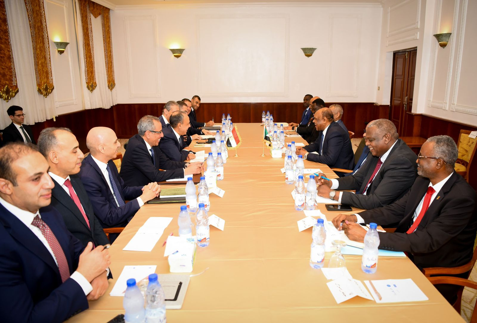 مشاورات مصرية سودانية