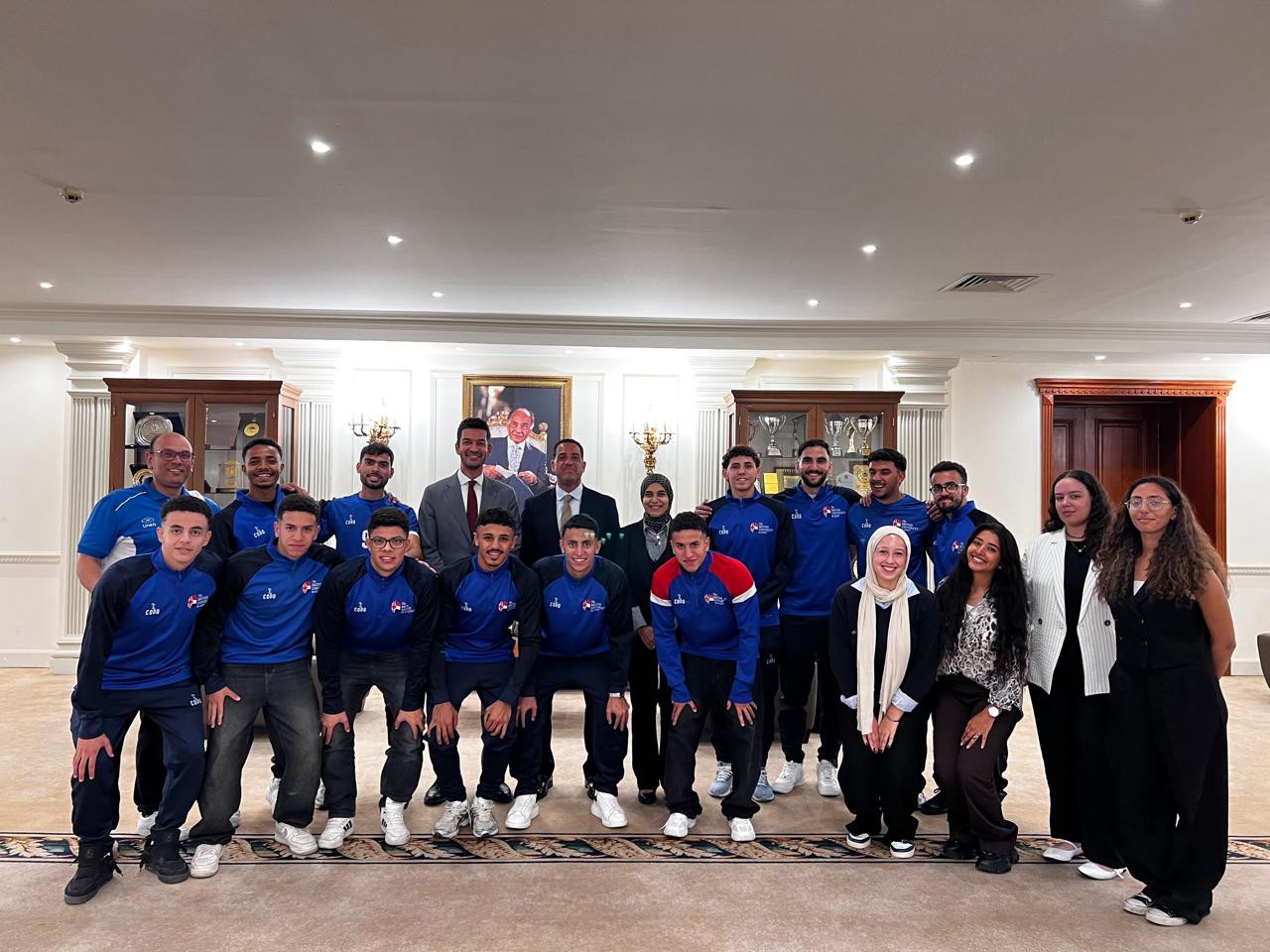 بعثة طلاب الجامعات المصرية