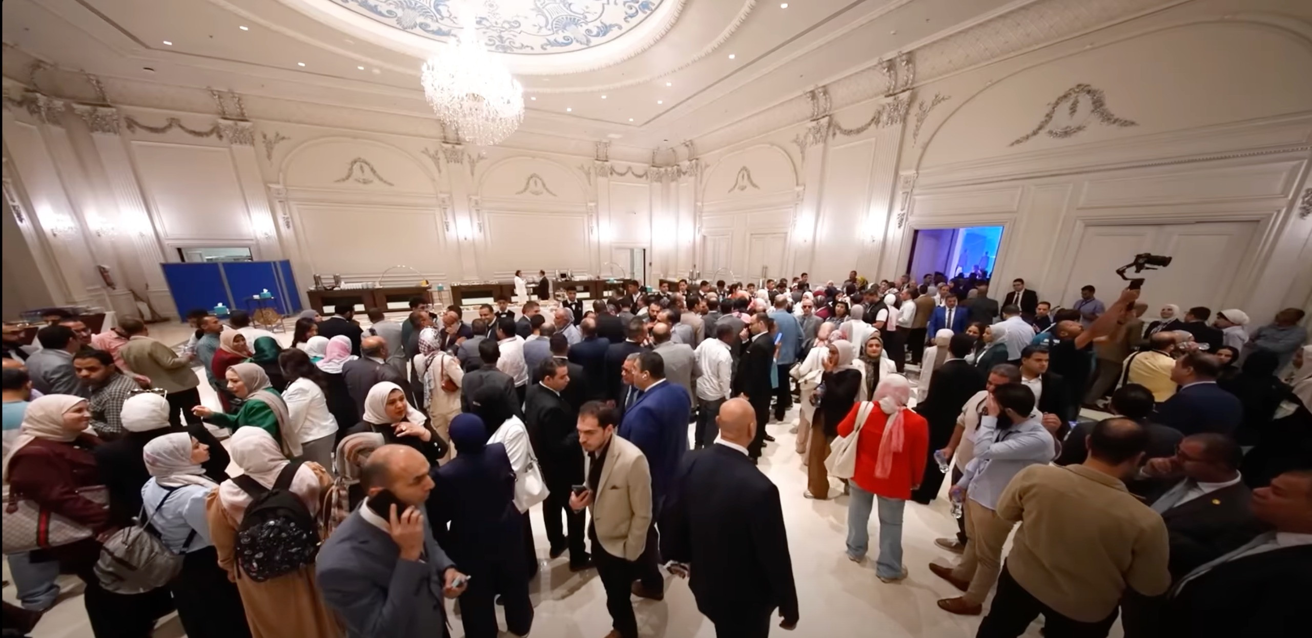 اقبال على المؤتمر