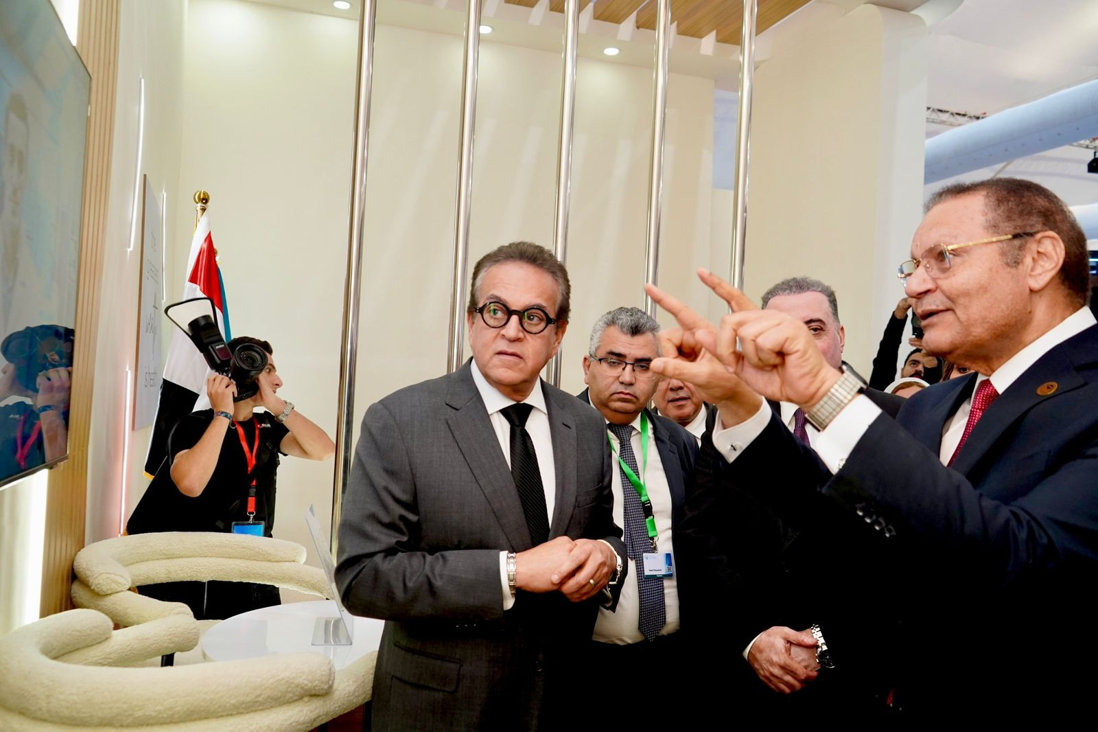 وزير الصحة بمعرض جهار