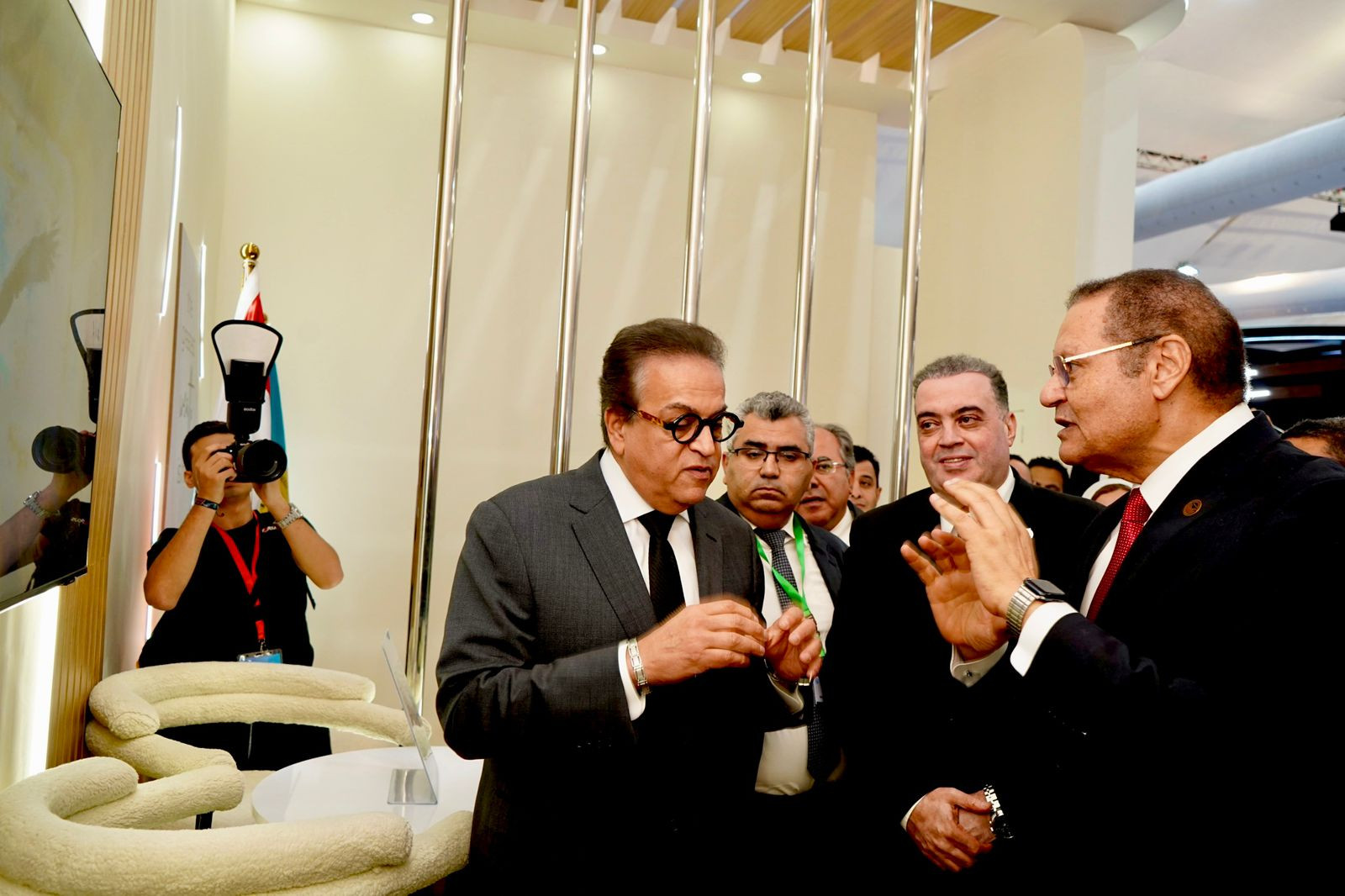 وزير الصحة بمعرض جهار