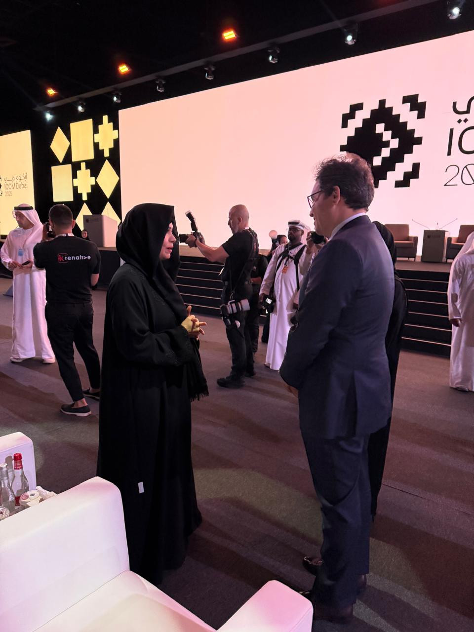 وزير الثقافة في مؤتمر المتاحف بدبي