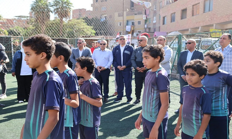 محافظ الجيزة يطلق المهرجان الرياضي الأول للكيانات الشبابية