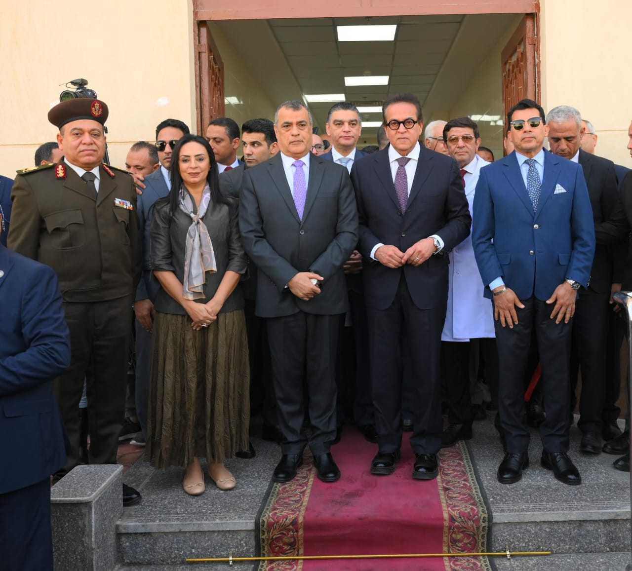 وزراء الإنتاج الحربي والصحة والتضامن