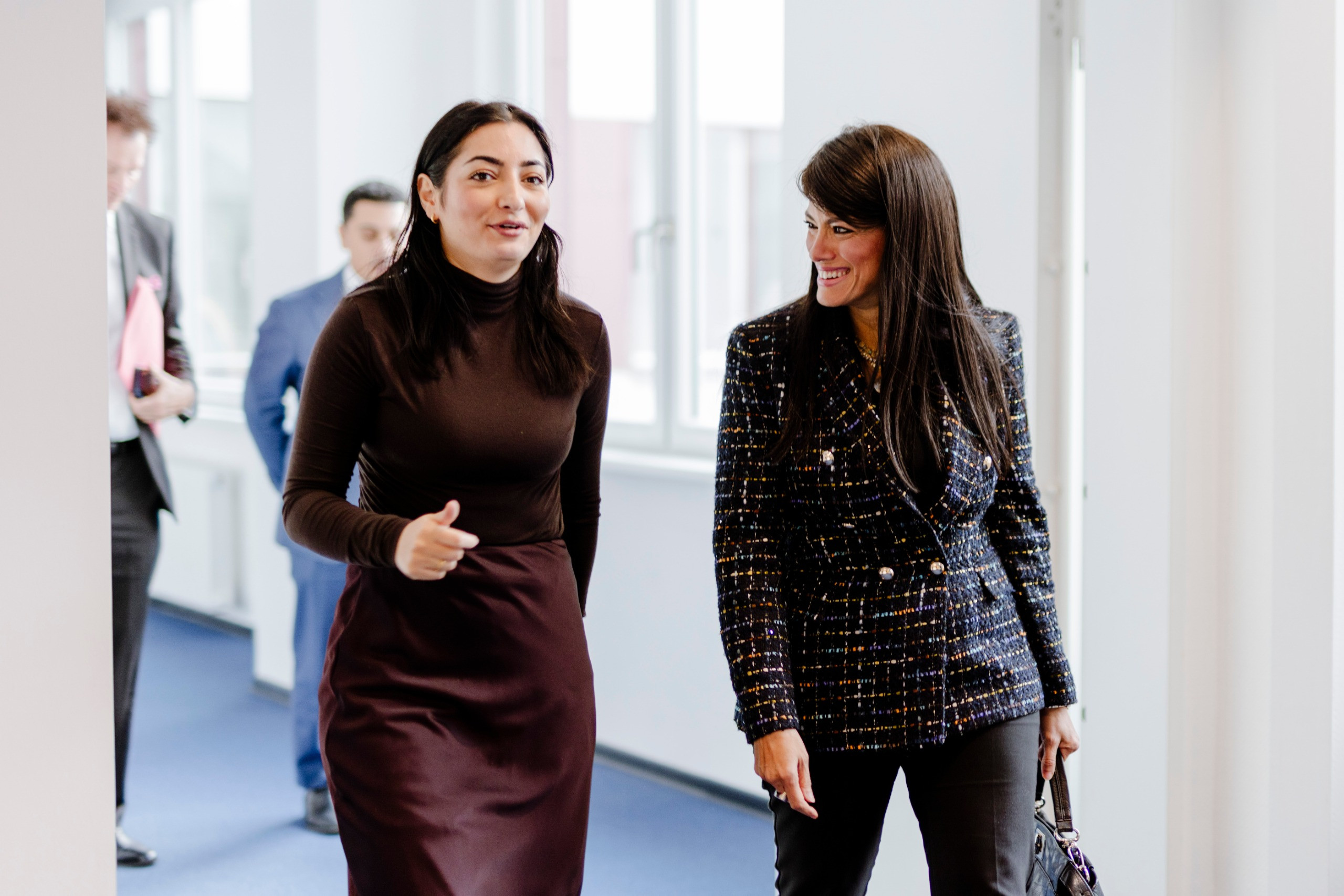 رانيا المشاط ونظيرتها الألمانية