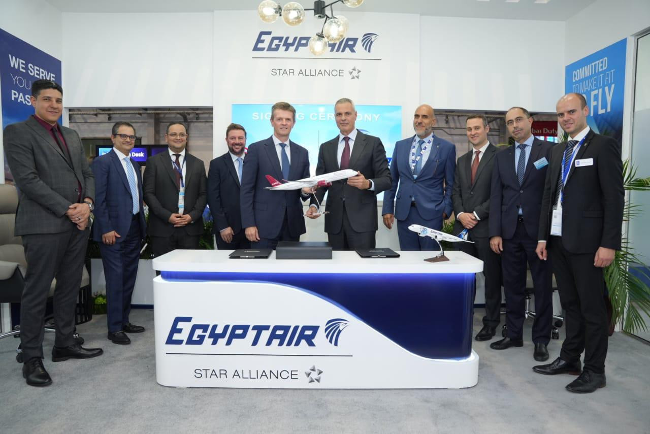 توقيع اتفاقية مصر للطيران