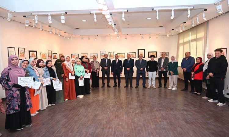 جامعة الفيوم تفتتح معرض