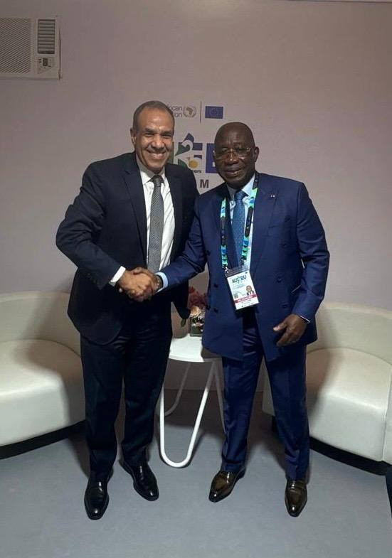 وزير الخارجية ونظيره الإيفواري