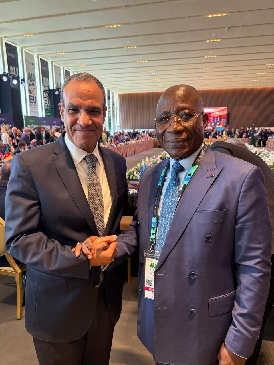 وزير الخارجية ونظيره الإيفواري