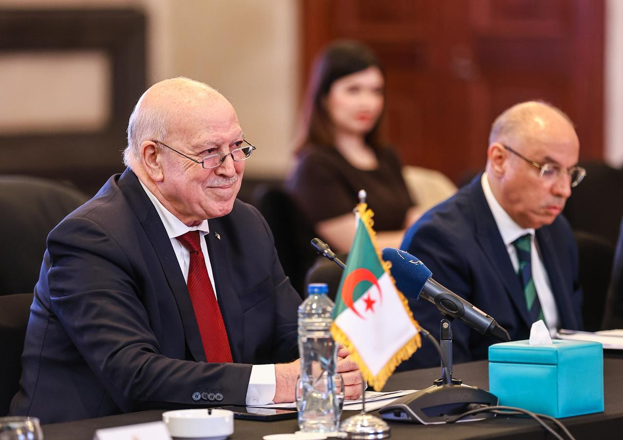 رانيا المشاط ووزير الصناعة الجزائري