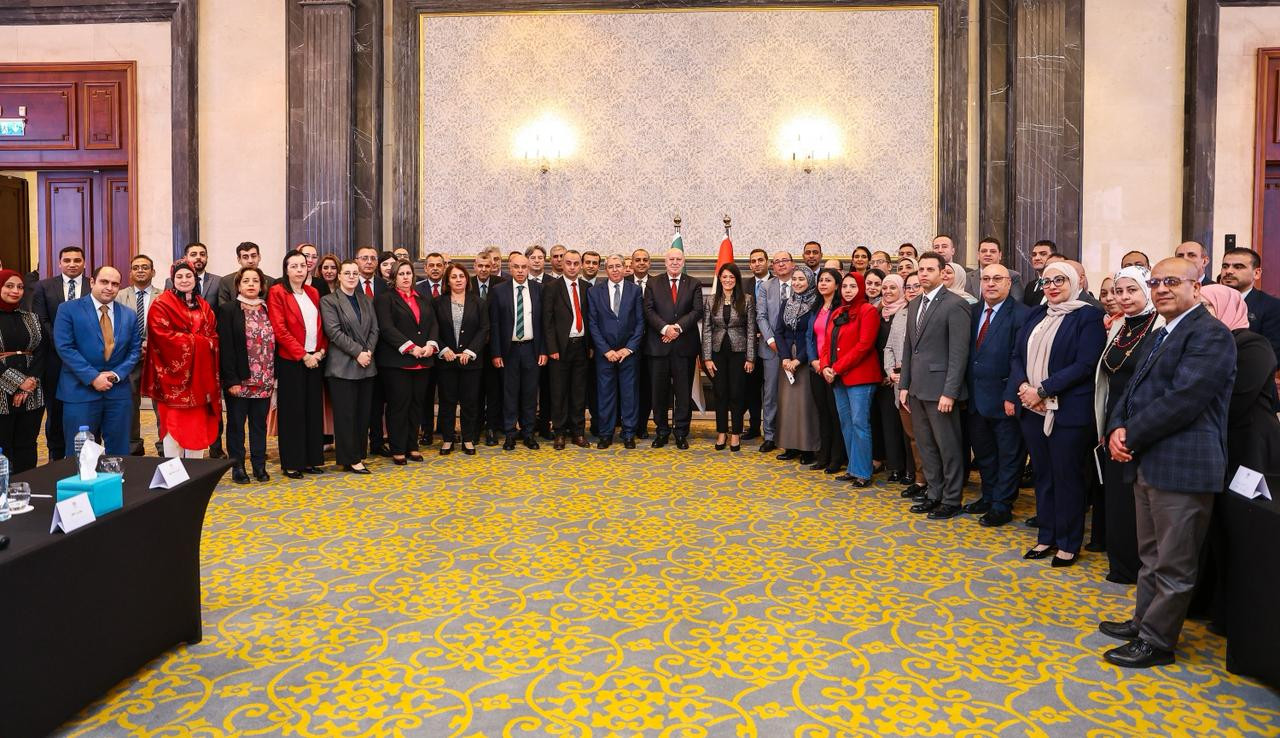 رانيا المشاط ووزير الصناعة الجزائري