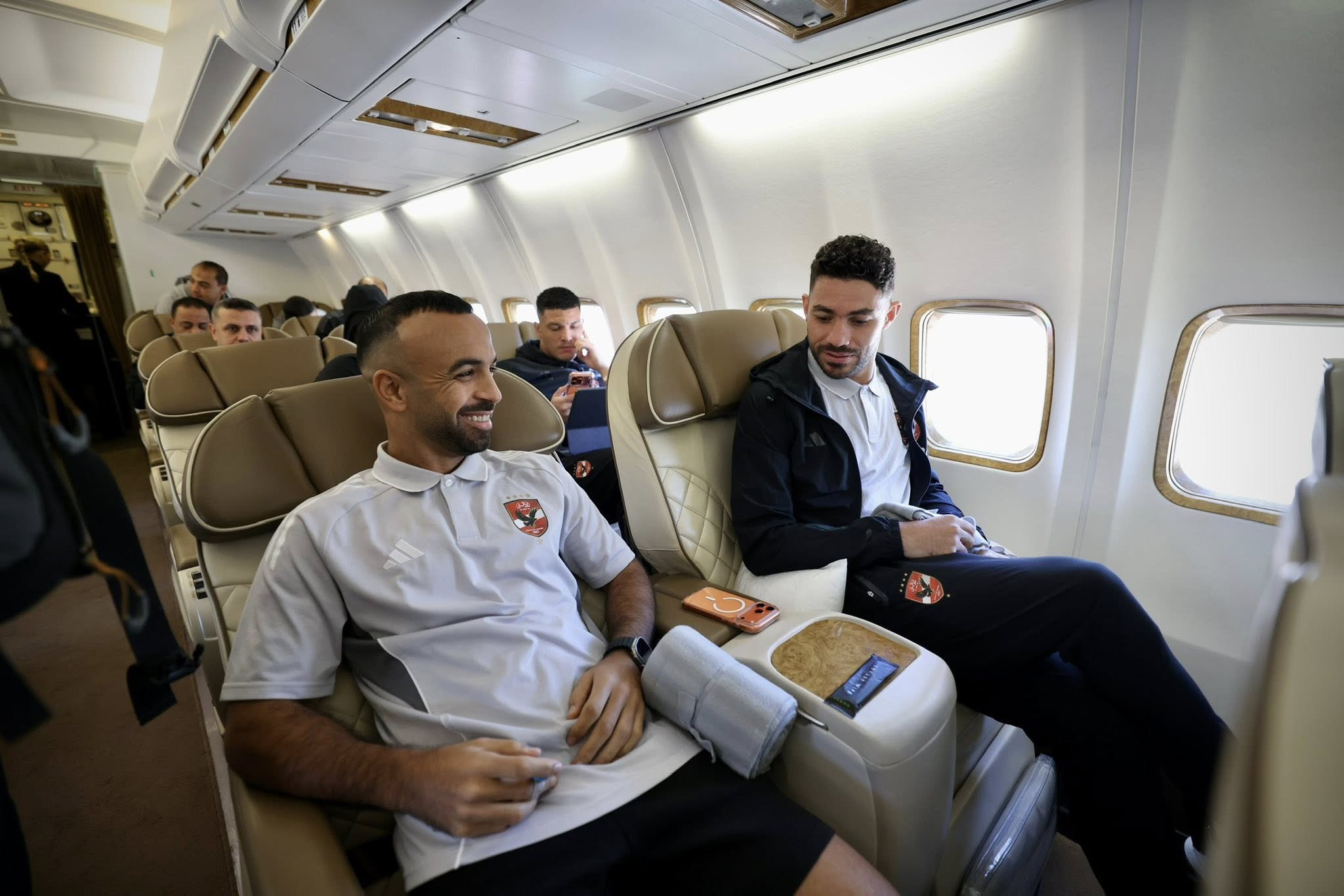 بعثة الأهلي تطير إلى المغرب