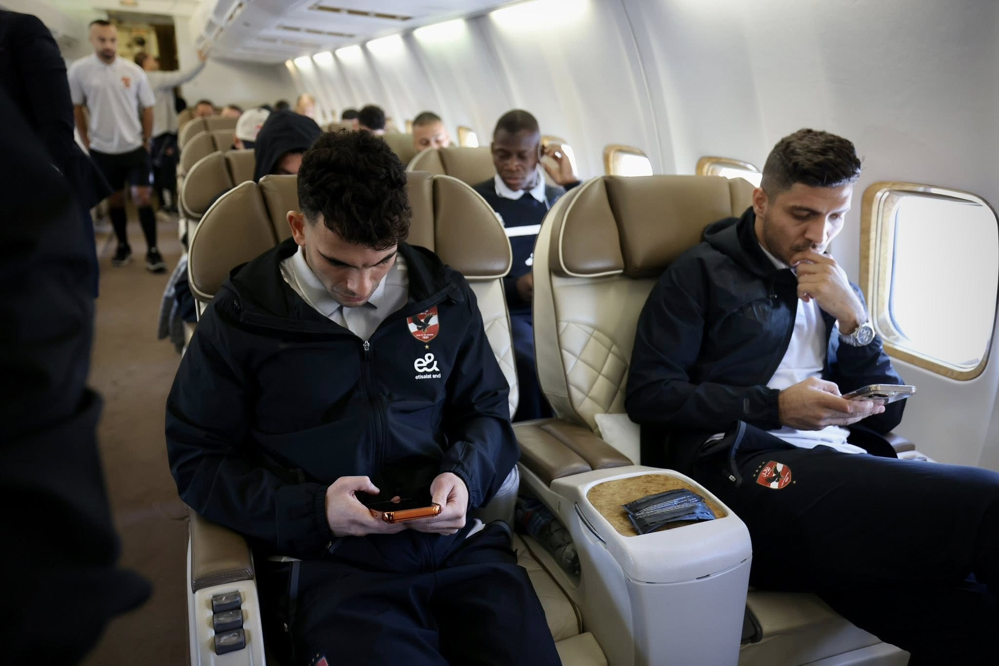 بعثة الأهلي تطير إلى المغرب