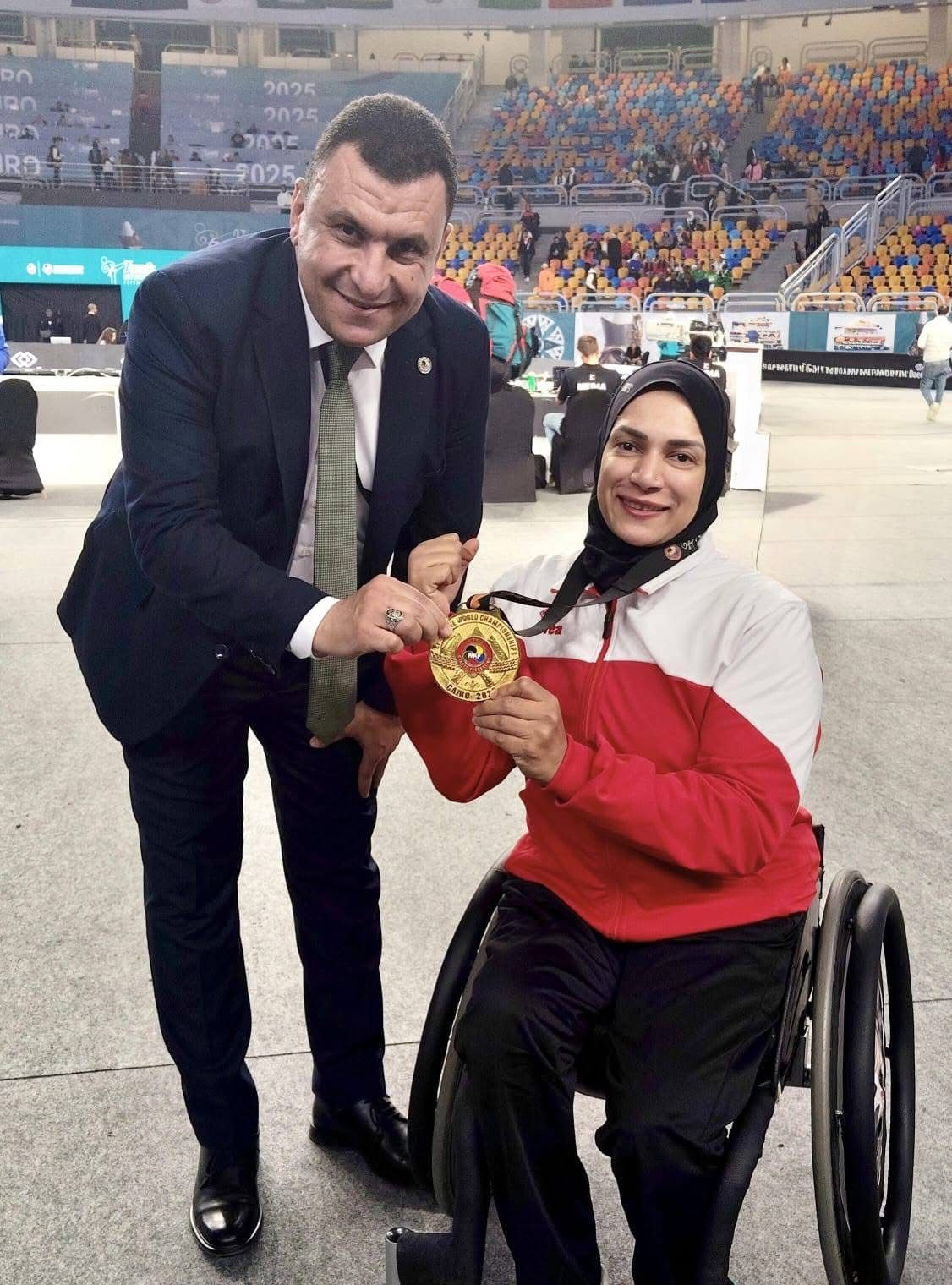 تربية عين شمس  بطلة كارتيه