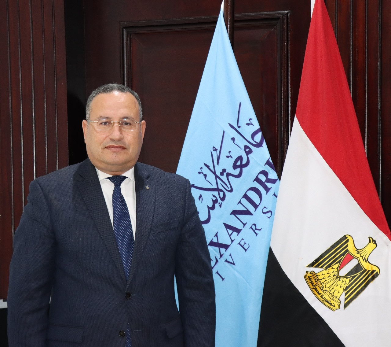 رئيس جامعة الاسكندرية