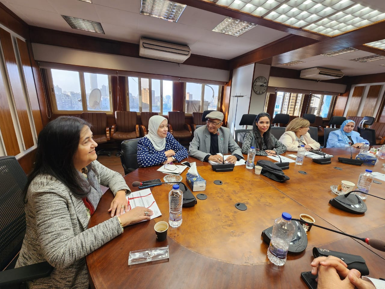 لجنة رصد  الانتخابات بالوطنية للاعلام