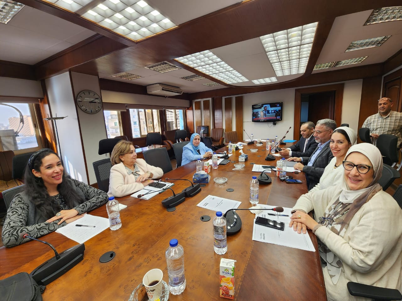 لجنة رصد  الانتخابات بالوطنية للاعلام