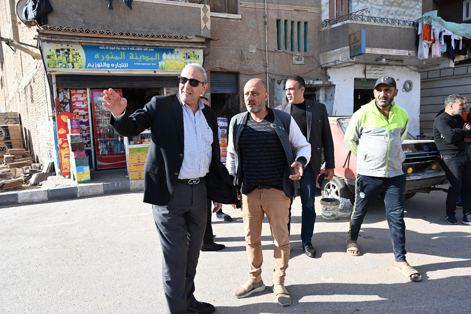 محافظ الغربية يتابع حركة النقل ورفع الإشغالات وسط الأمطار