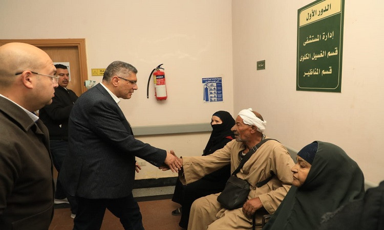 محافظ الجيزة يتابع انتظام العمل بمستشفى الصف المركزي ووحدة طب أسرة الف