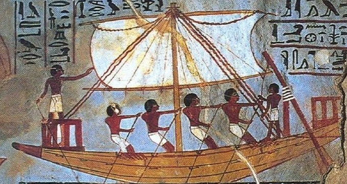 اسطول بحري لمصر القديمة