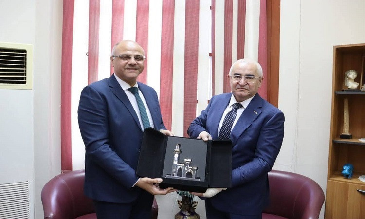 محافظ القليوبية يستقبل سفير أذربيجان بالقناطر الخيرية