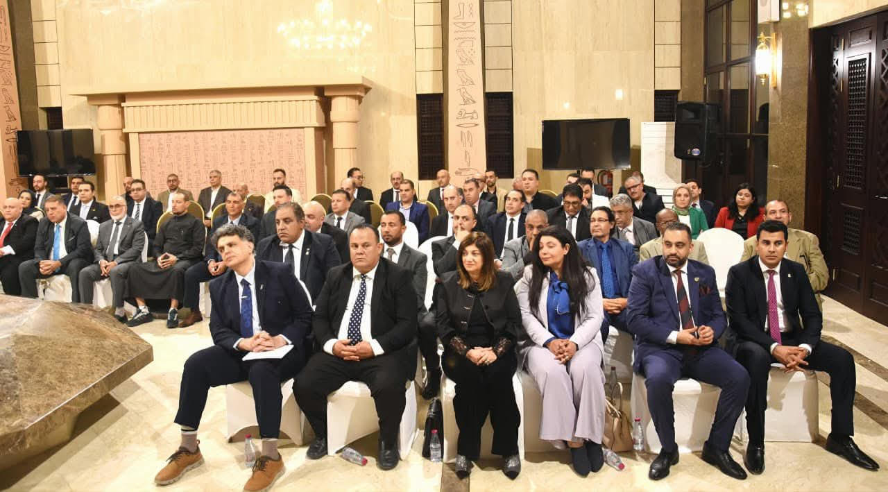 لقاء السفير نبيل حبشي والمصريين بالخارج