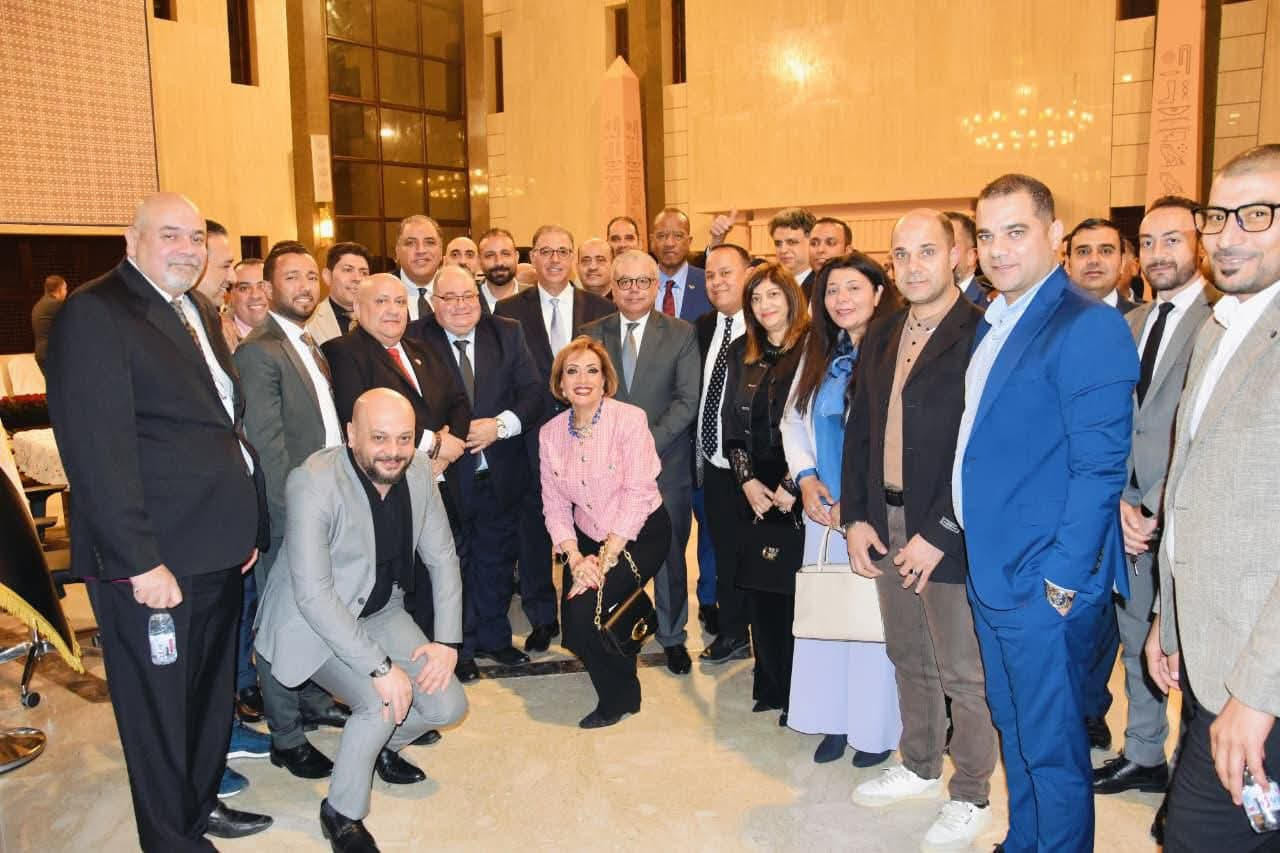 لقاء السفير نبيل حبشي والمصريين بالخارج