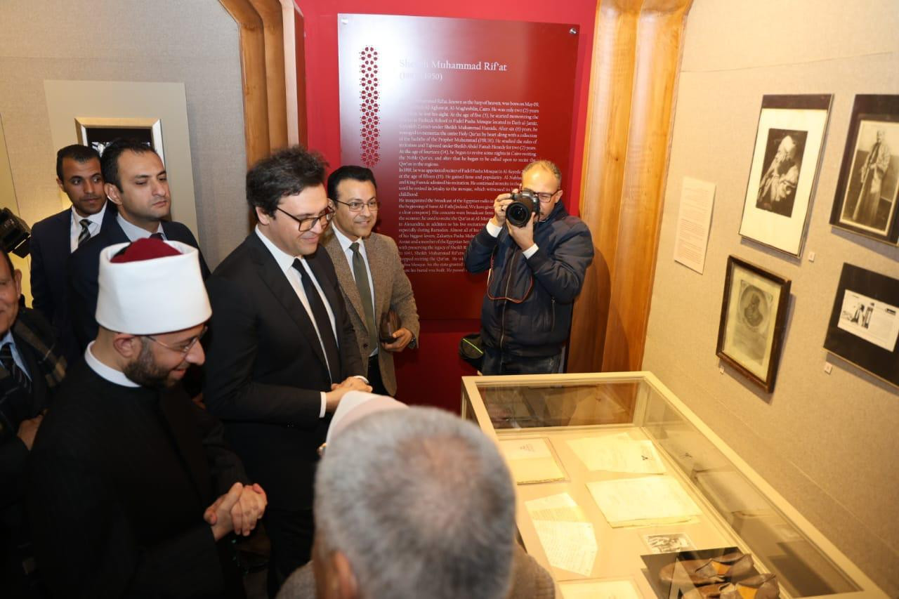 وزيرا الأوقاف والثقافة