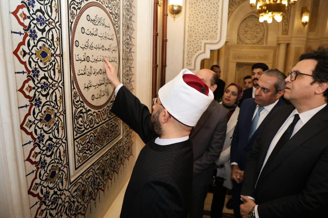 وزيرا الأوقاف والثقافة