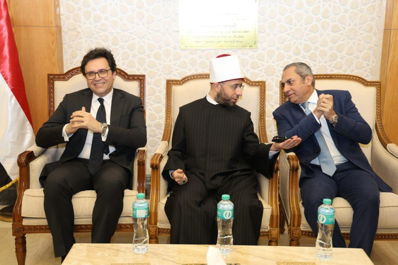 وزيرا الأوقاف والثقافة