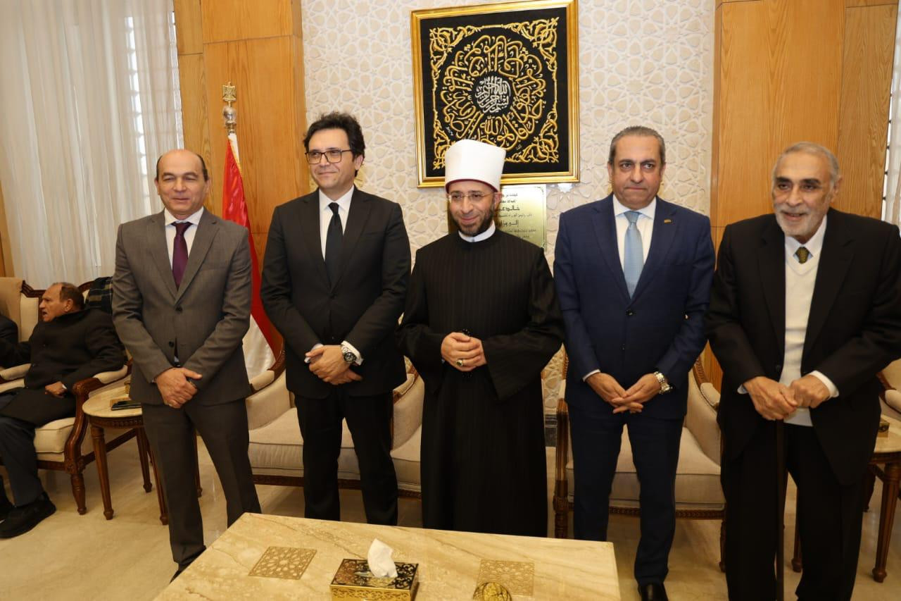 وزيرا الأوقاف والثقافة