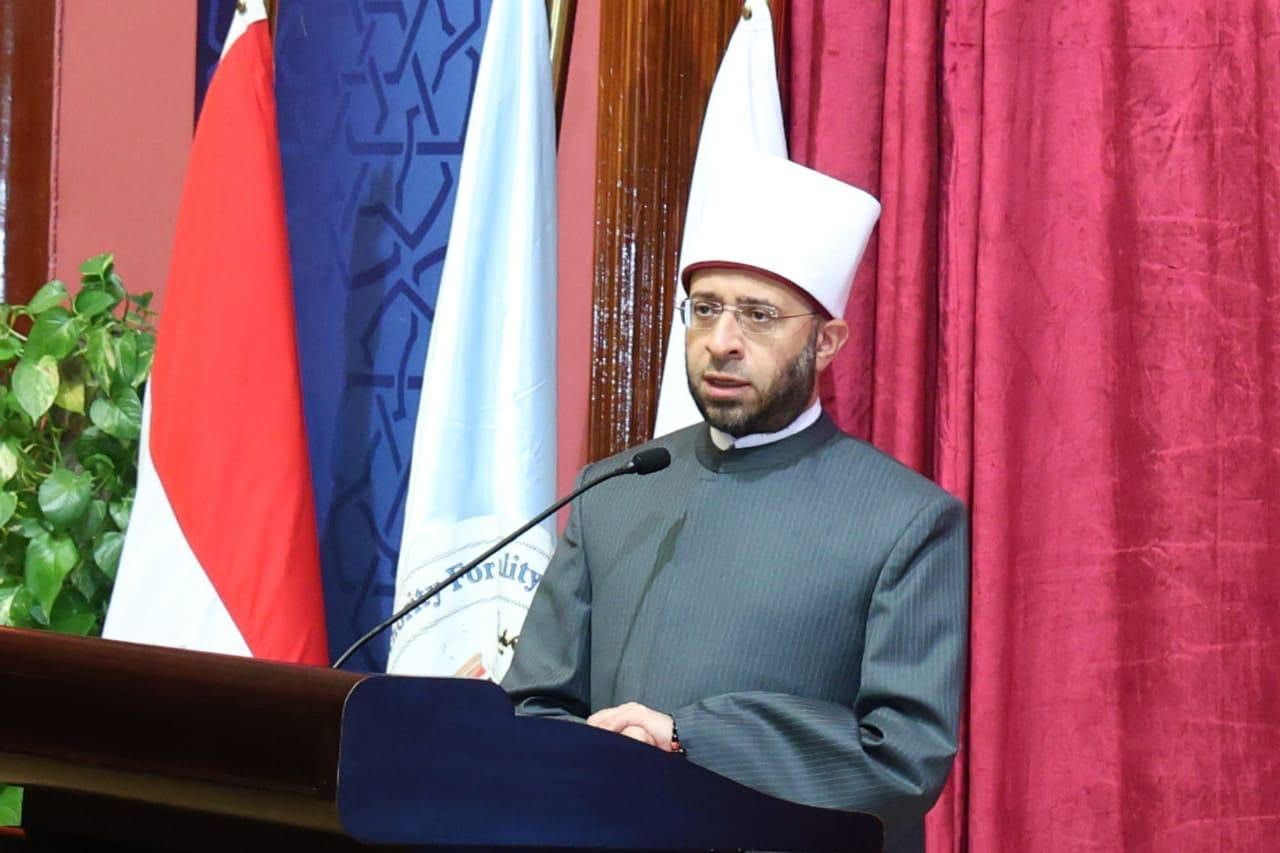 وزير الاوقاف في مؤتمر المعاهد الازهرية