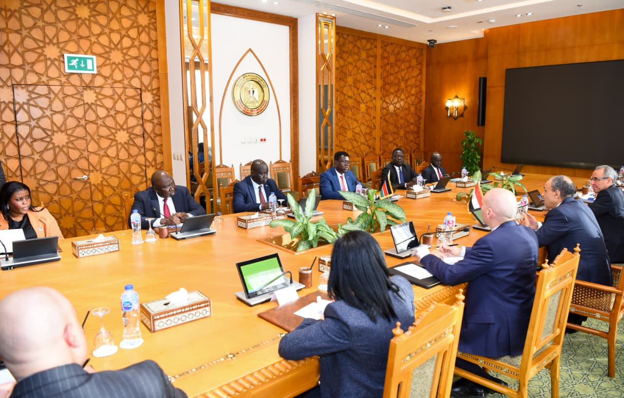 وزير الخارجية المصري ووزير خارجية جنوب السودان