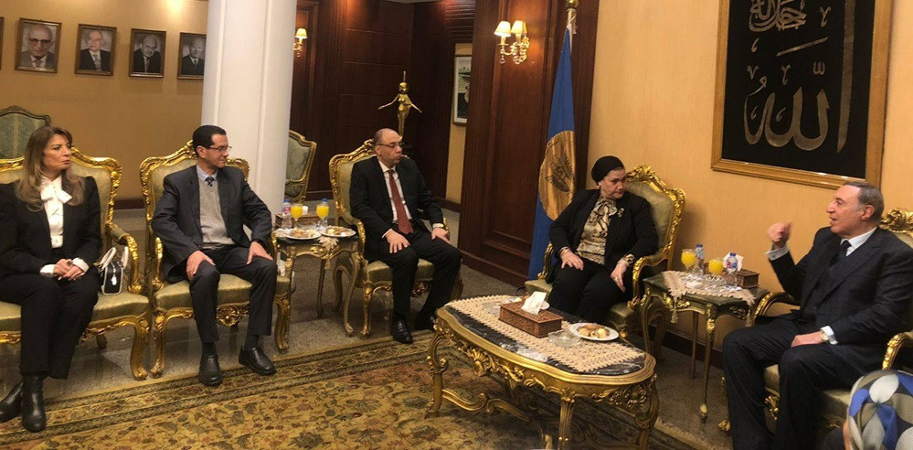 السنباطي تزور المحكمة الدستورية العليا